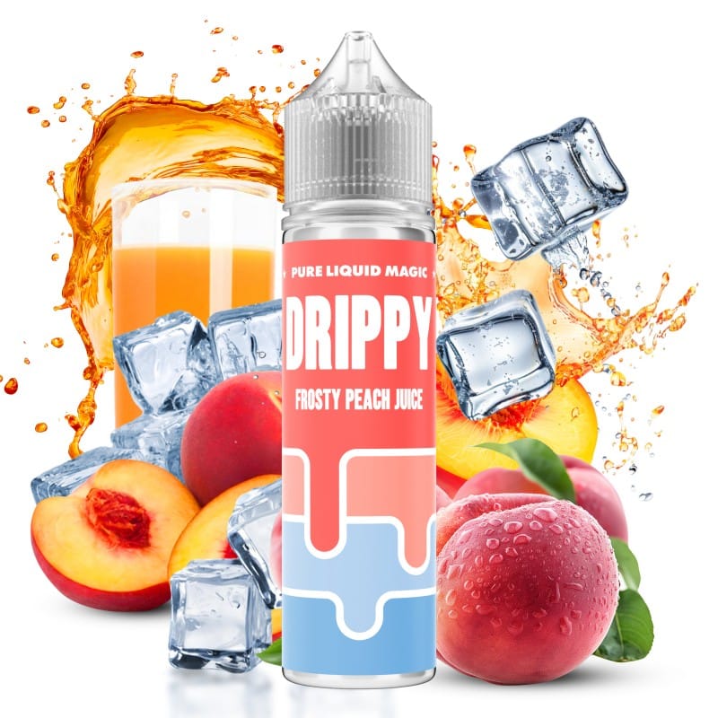 DRIPPY - FROSTY PEACH JUICE 60ML WBF-800x800